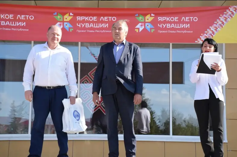 Жюри «Папа-фест» 2025 в селе Красные Четаи Чувашской Республики